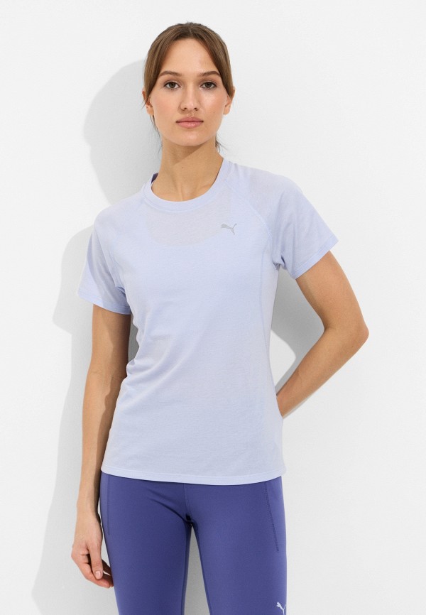 PUMA Футболка спортивная - W RUN Vel TEE (TRI-BLEND) - фото 1