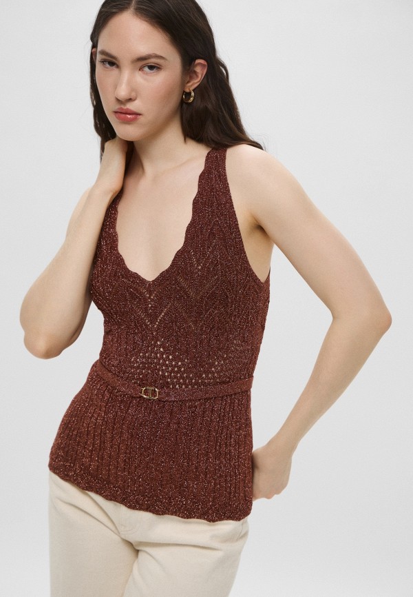 Twinset Milano Топ и пояс - фото 4