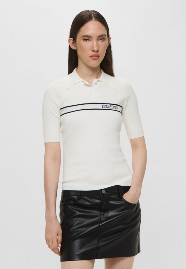 Off-White Поло - фото 1