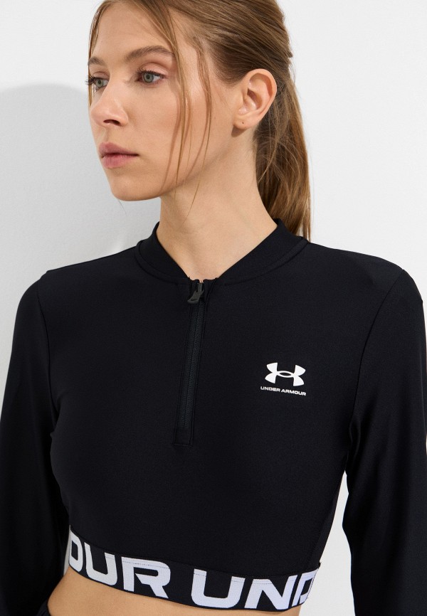 Under Armour Лонгслив спортивный - HeatGear Rib 1/4 Zip LS - фото 4