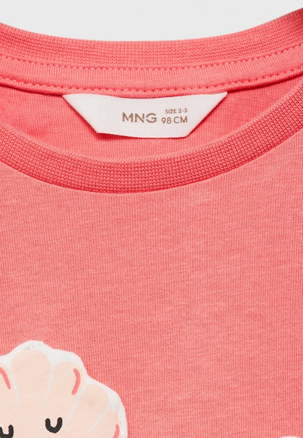 Mango Kids Футболка - CRAB - фото 4