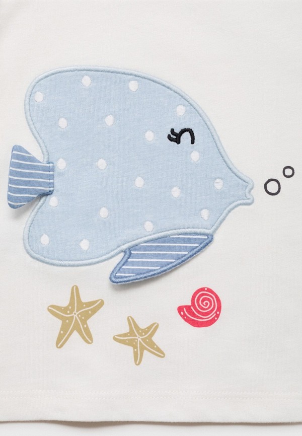 Mango Kids Футболка - LOVER - фото 3