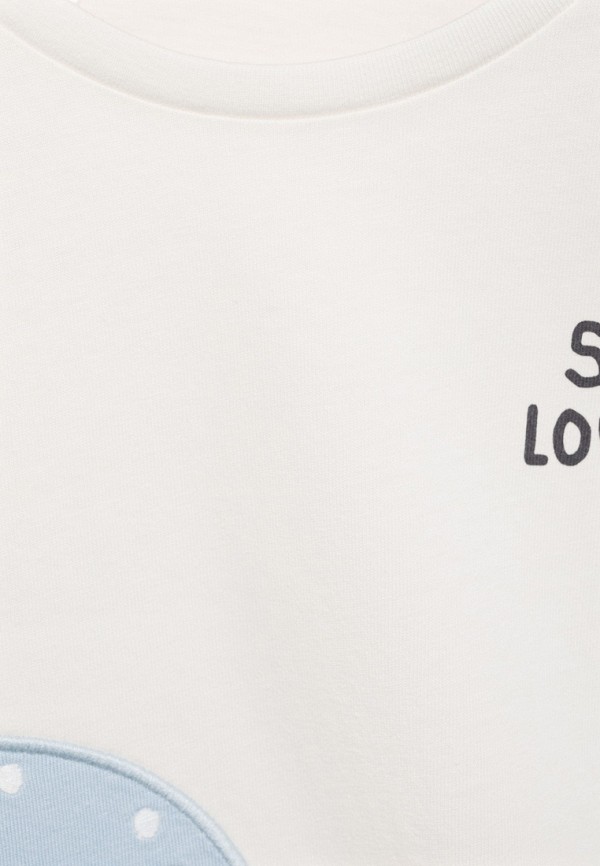 Mango Kids Футболка - LOVER - фото 4