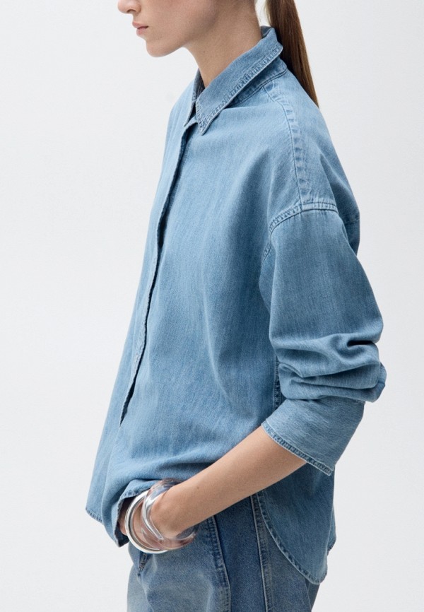 Mango Рубашка джинсовая - CAMISA CAUHITA - фото 4