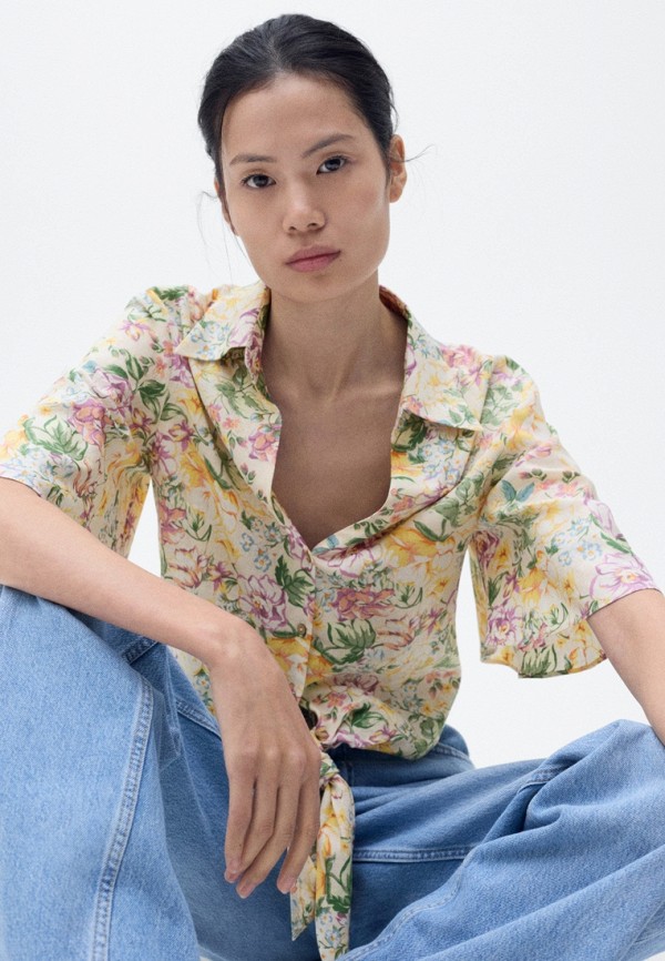 Mango Рубашка - RED - фото 4