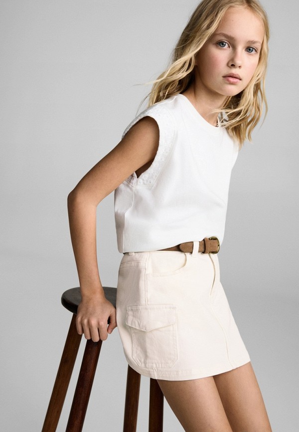 Mango Kids Юбка джинсовая - DANBURY - фото 3