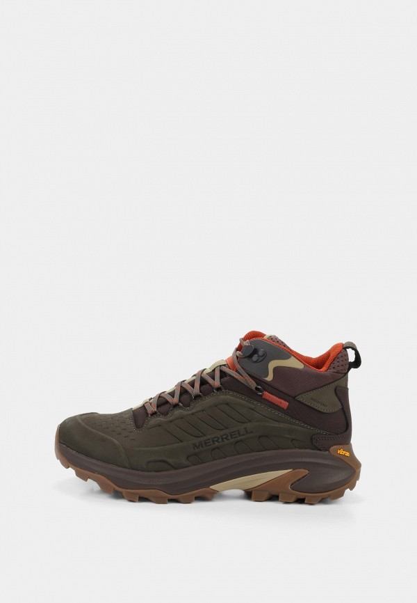 Merrell Ботинки трекинговые - SPEED 2 LTR MID WP olive - фото 1