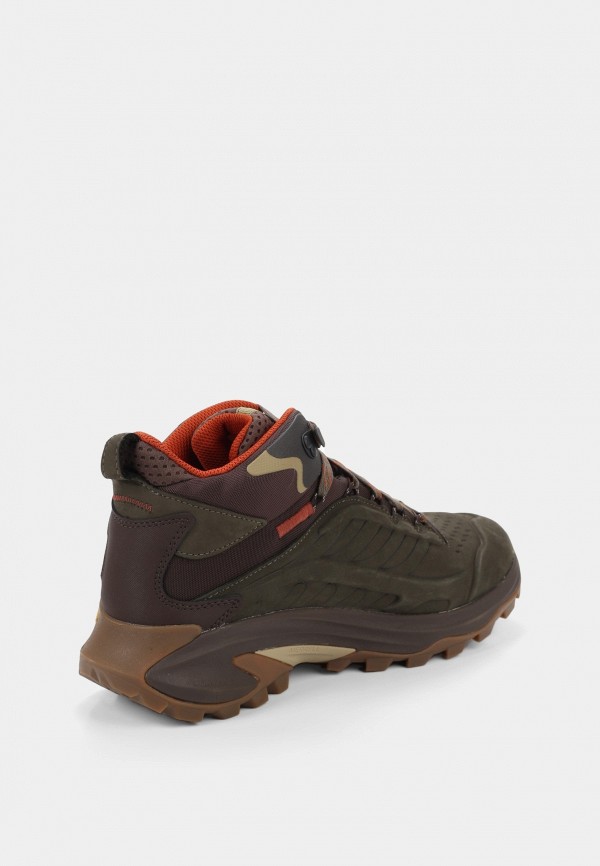 Merrell Ботинки трекинговые - SPEED 2 LTR MID WP olive - фото 3