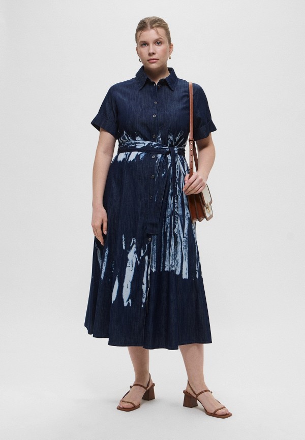 Persona by Marina Rinaldi Платье джинсовое - BORA - фото 1