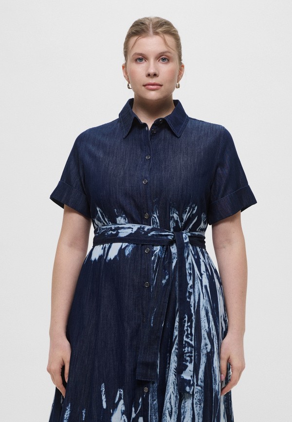 Persona by Marina Rinaldi Платье джинсовое - BORA - фото 2