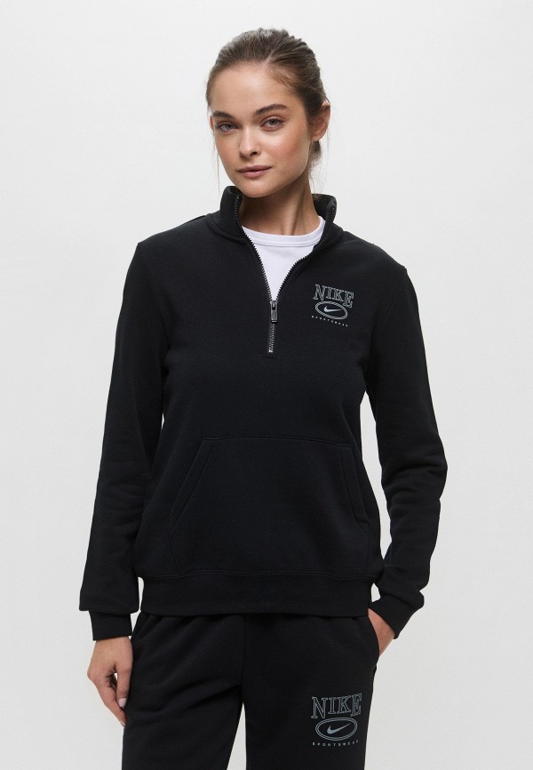 Nike Олимпийка - NSCLUB FLC MOCK GX QZ TOP - фото 1