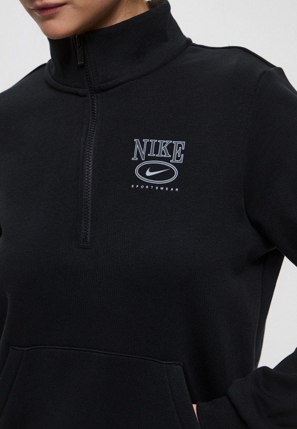 Nike Олимпийка - NSCLUB FLC MOCK GX QZ TOP - фото 6