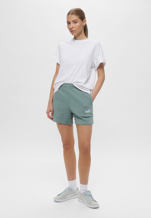PUMA Шорты спортивные - ESS Small No. 1 Logo 5'' High-Waist Shorts TR (s) - фото 2