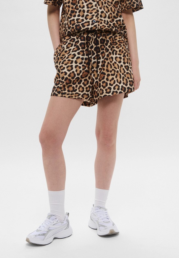 PUMA Шорты спортивные - LEO LUXE A-Line AOP Shorts 3" WV - фото 1