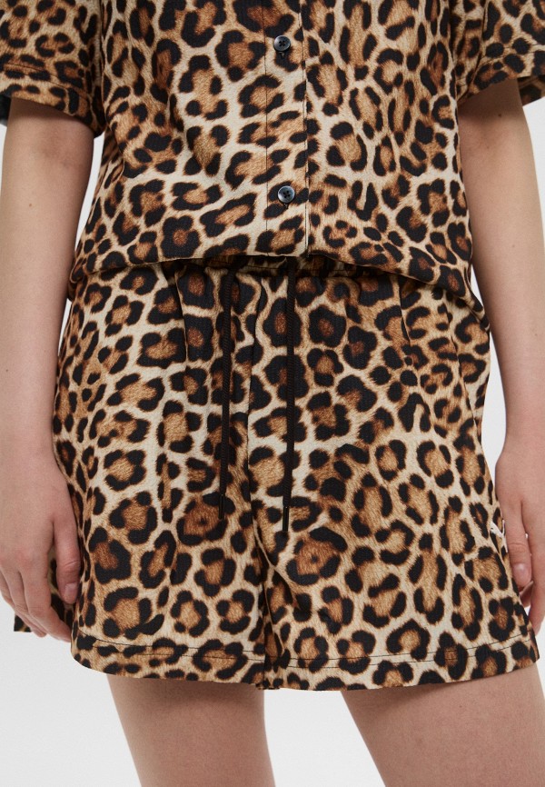 PUMA Шорты спортивные - LEO LUXE A-Line AOP Shorts 3" WV - фото 4