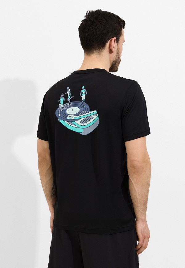 PUMA Футболка спортивная - GRAPHICS RUNNING SLOGAN TEE M - фото 3