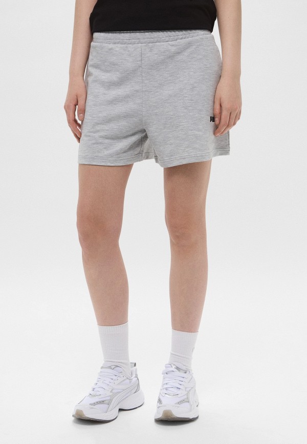 PUMA Шорты спортивные - ESS Small No. 1 Logo 4” Lightweight High-Waist Shorts - фото 1