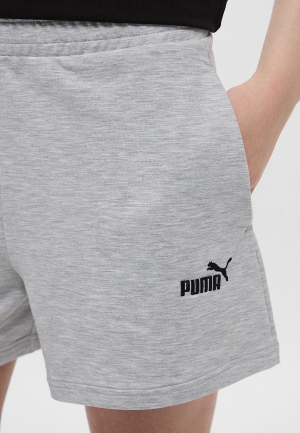PUMA Шорты спортивные - ESS Small No. 1 Logo 4” Lightweight High-Waist Shorts - фото 4