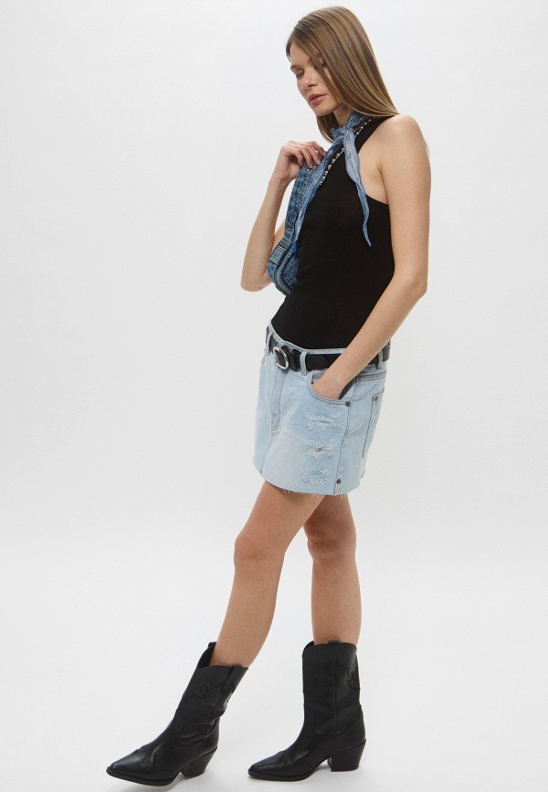 One Teaspoon Юбка джинсовая - фото 4