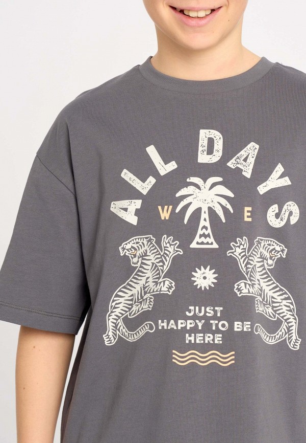 Button Blue Футболка - фото 5