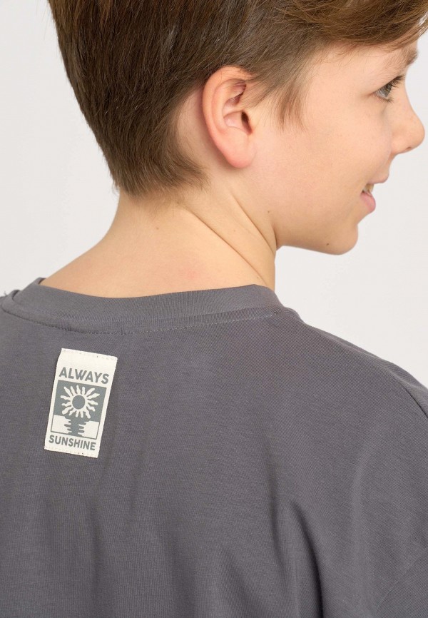 Button Blue Футболка - фото 6