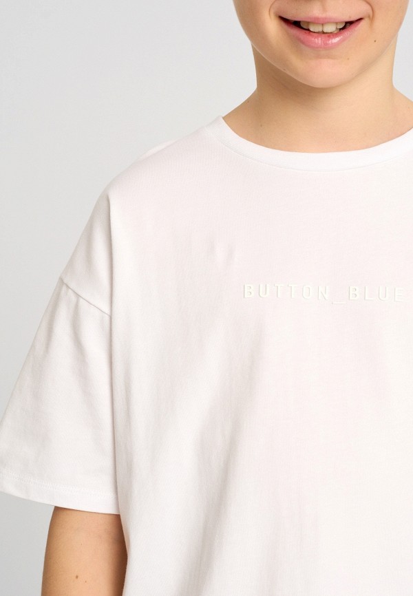 Button Blue Футболка - фото 5