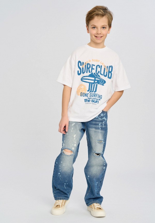 Button Blue Футболка - фото 2