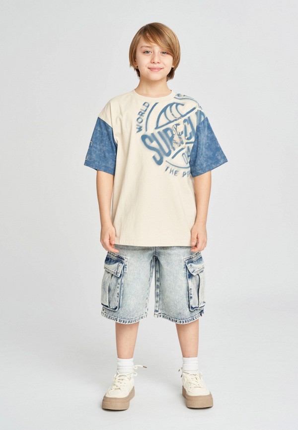 Button Blue Футболка - фото 2