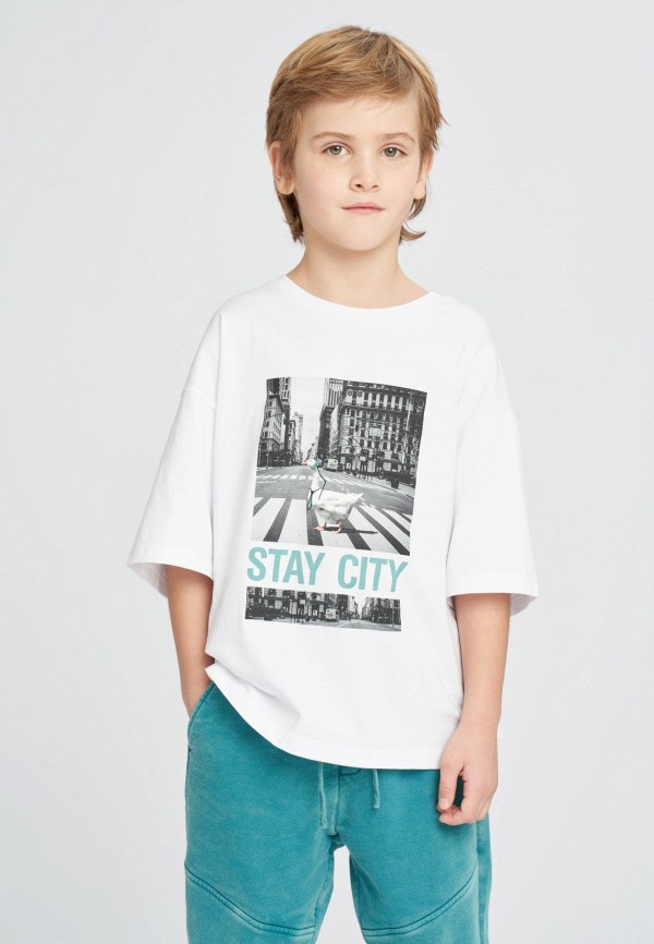 Button Blue Футболка - фото 5