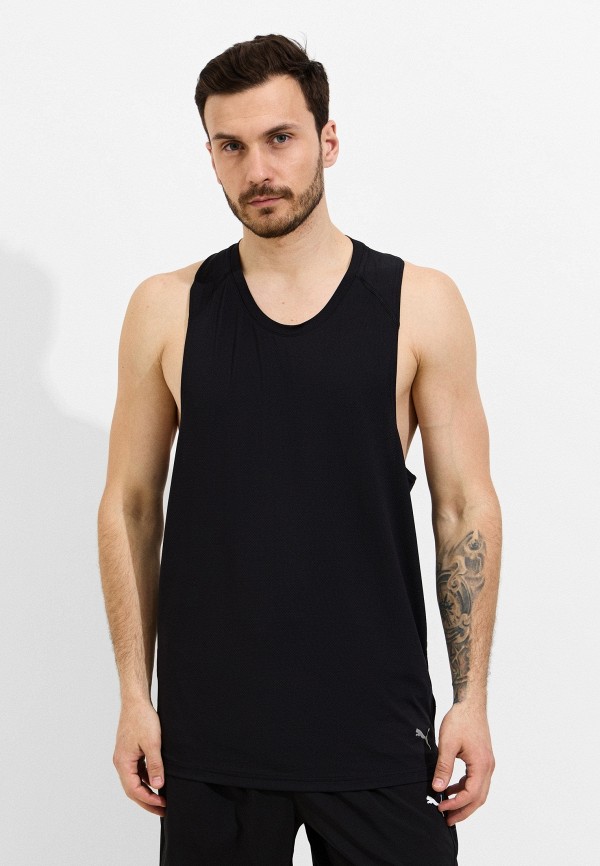PUMA Майка спортивная - M RUN GRAPHIC MESH SINGLET - фото 1