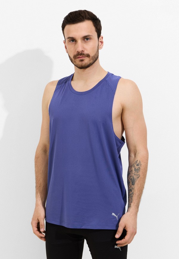 PUMA Майка спортивная - M RUN GRAPHIC MESH SINGLET - фото 1