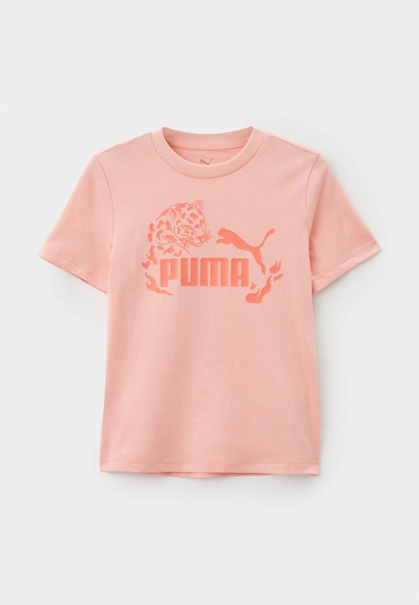 PUMA Футболка - FLAMING LOVE Graphic Tee G - фото 1