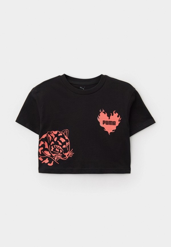 PUMA Футболка - ESS Graphic Short Length Tee IIII G - фото 1