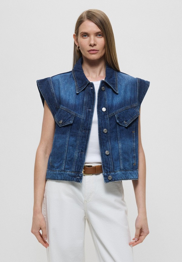 Boss Жилет джинсовый - фото 1