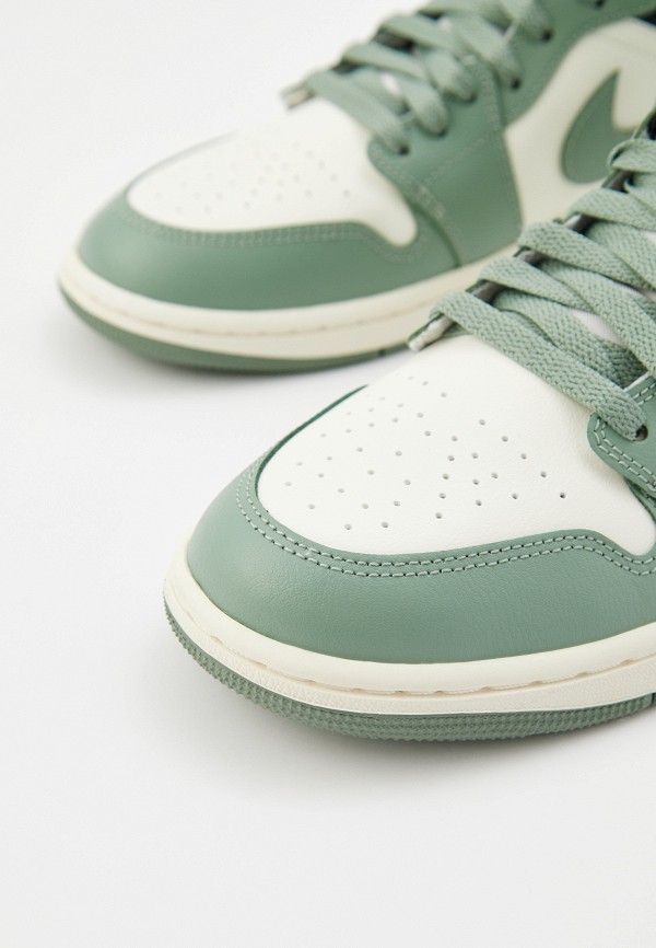 Jordan Кеды - AIR JORDAN 1 MID SAIL/JADE SMOKE-ANTHRACITE - фото 2