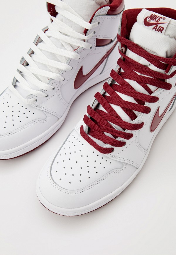 Jordan Кеды - AIR JORDAN 1 HIGH 85 WHITE/TEAM RED-WHITE - фото 2