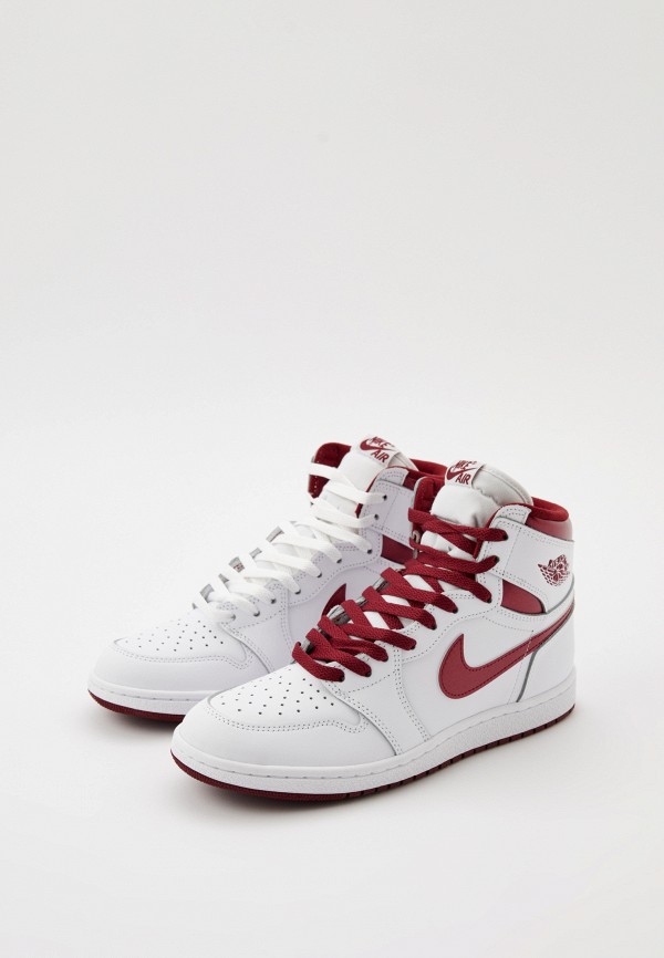 Jordan Кеды - AIR JORDAN 1 HIGH 85 WHITE/TEAM RED-WHITE - фото 3