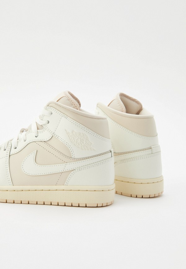 Jordan Кеды - AIR JORDAN 1 MID LEGEND LT BROWN/SAIL-MUSLIN - фото 4