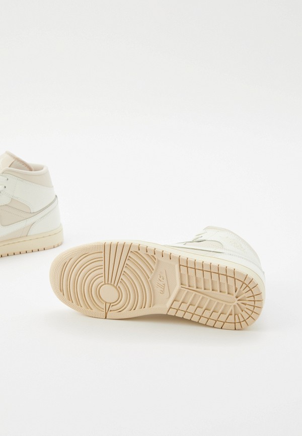 Jordan Кеды - AIR JORDAN 1 MID LEGEND LT BROWN/SAIL-MUSLIN - фото 5