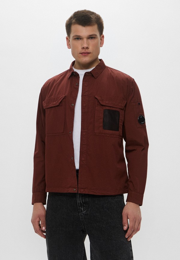 C.P. Company Куртка - ORGANIC GABARDINE LENS OVERSHIRT - фото 1