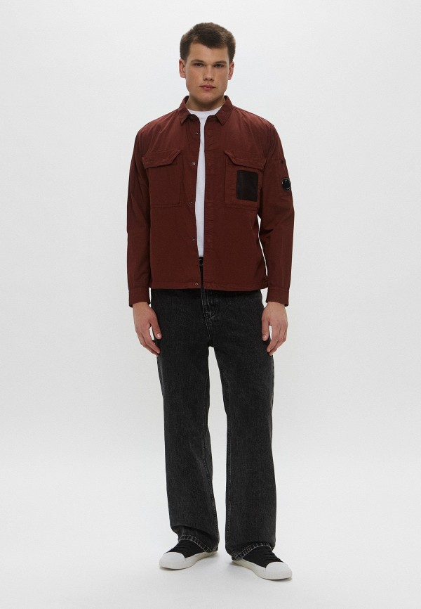 C.P. Company Куртка - ORGANIC GABARDINE LENS OVERSHIRT - фото 2