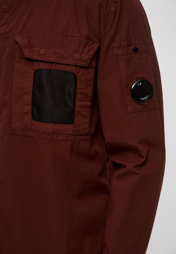 C.P. Company Куртка - ORGANIC GABARDINE LENS OVERSHIRT - фото 5