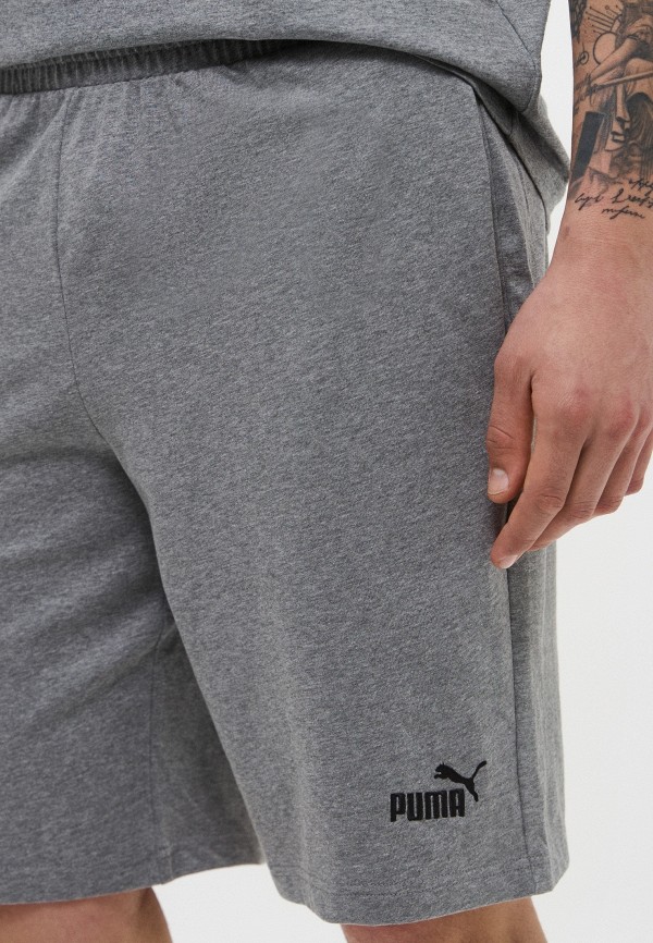PUMA Шорты спортивные - ESS No. 1 Logo Jersey Shorts 10'' - фото 4