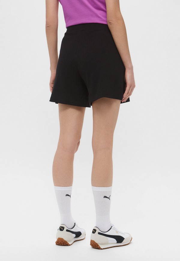 PUMA Шорты спортивные - ESS ELEVATED High-Rise Rib Shorts 5" - фото 3