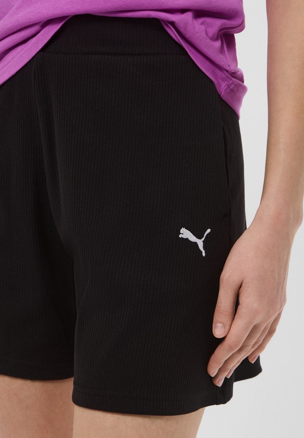 PUMA Шорты спортивные - ESS ELEVATED High-Rise Rib Shorts 5" - фото 5