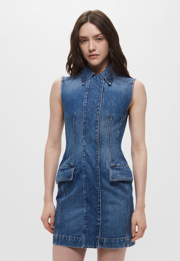 Sportmax Платье джинсовое - CARABO - фото 1