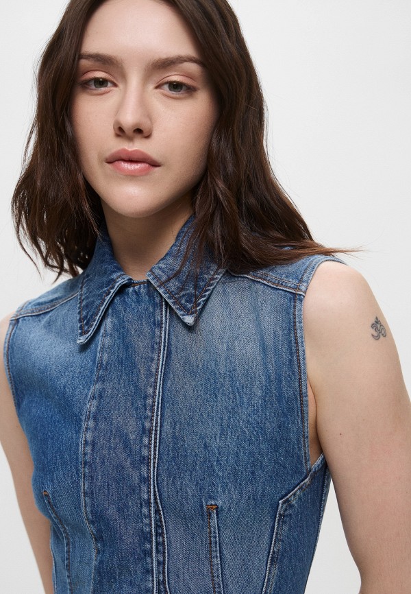 Sportmax Платье джинсовое - CARABO - фото 4