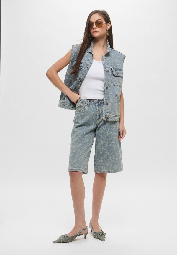 Guess Жилет джинсовый - фото 2