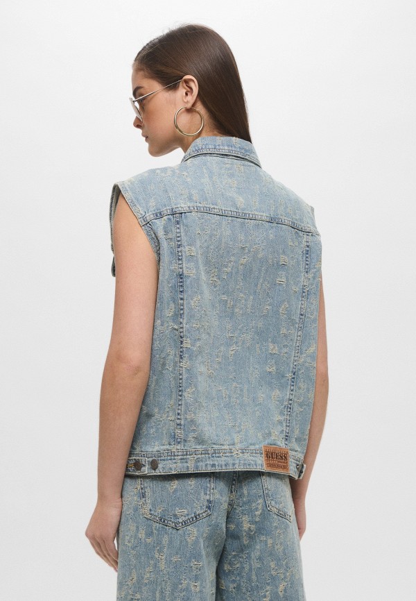 Guess Жилет джинсовый - фото 3