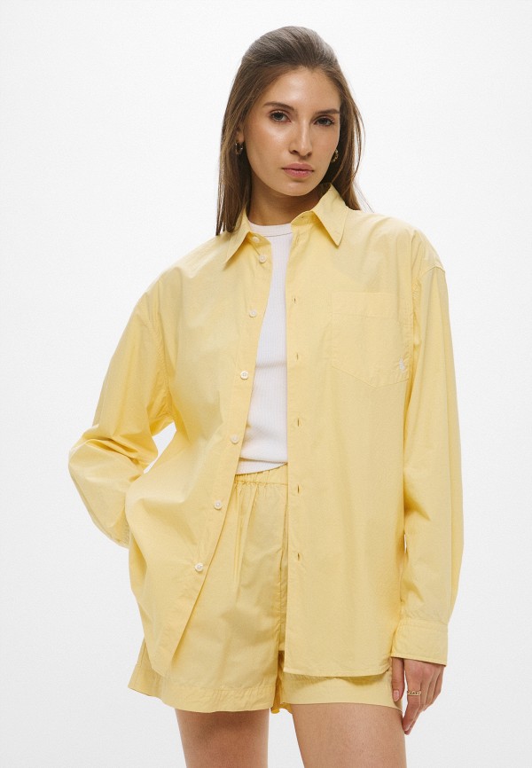 Sporty & Rich Рубашка - SRC EMBROIDERED OVERSIZED SHIRT - фото 1